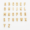 Lele Sadoughi CHARM GOLD SMALL INITIAL CHARM LETTER