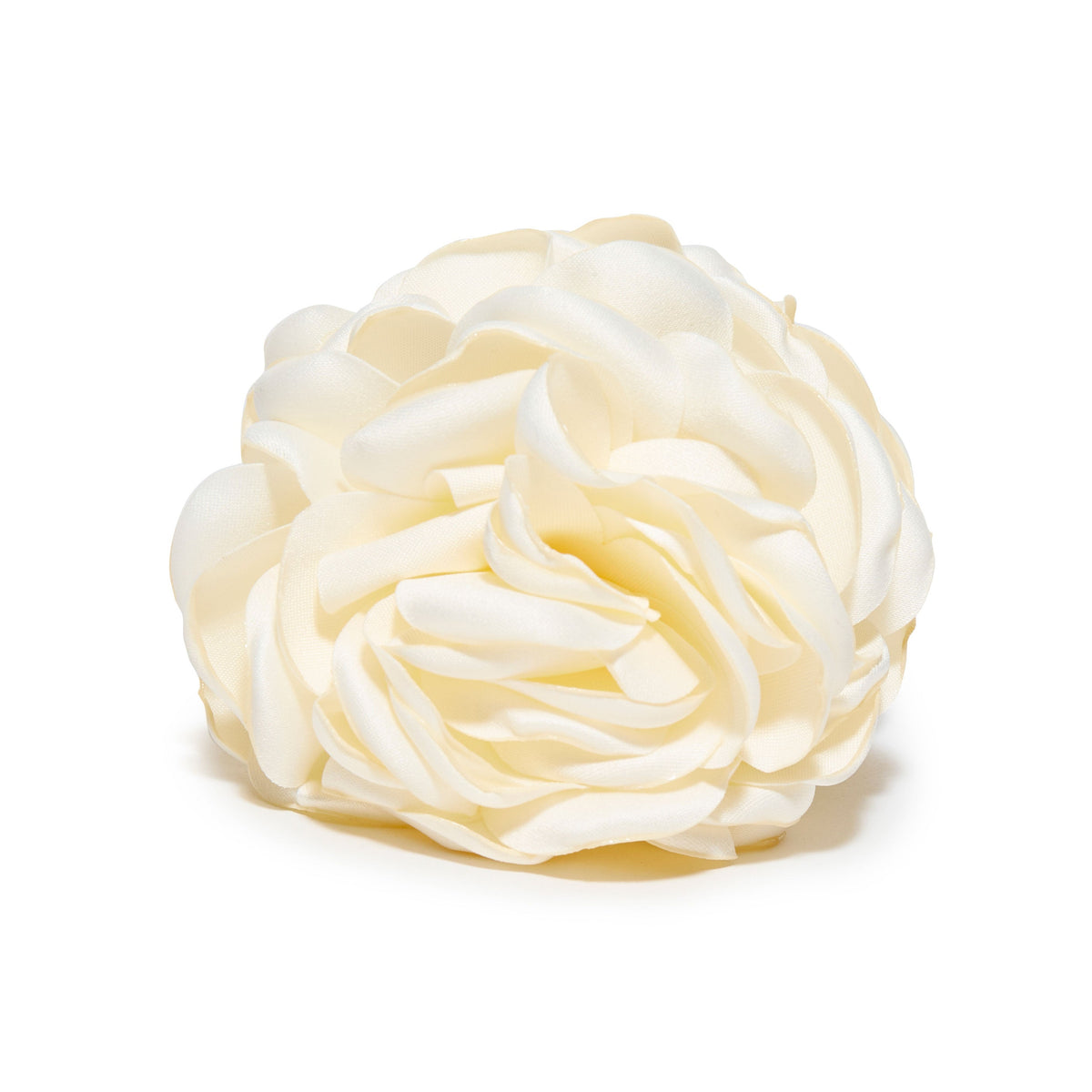 Lele Sadoughi CLAW CLIPS ONE SIZE IVORY PEONY FLOWER CLAW CLIP