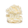 Lele Sadoughi CLAW CLIPS ONE SIZE IVORY PEONY FLOWER CLAW CLIP