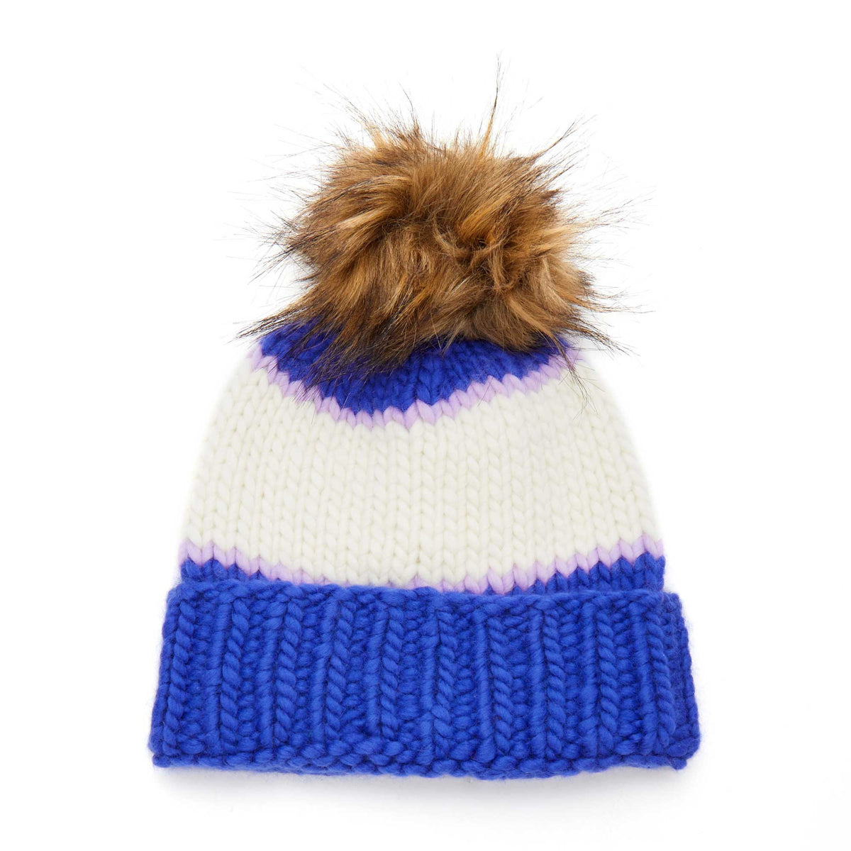 Lele Sadoughi COLD WEATHER ARCTIC LAVENDER THE VAIL BEANIE
