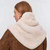 Lele Sadoughi COLD WEATHER IVORY FAUX FUR BONNET SCARF