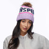 Lele Sadoughi COLD WEATHER LAVENDER THE ASPEN BEANIE