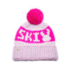 Lele Sadoughi COLD WEATHER NEON BLUSH SKI BUNNY BEANIE