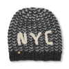 Lele Sadoughi COLD WEATHER SLATE MELANGE NYC BEANIE