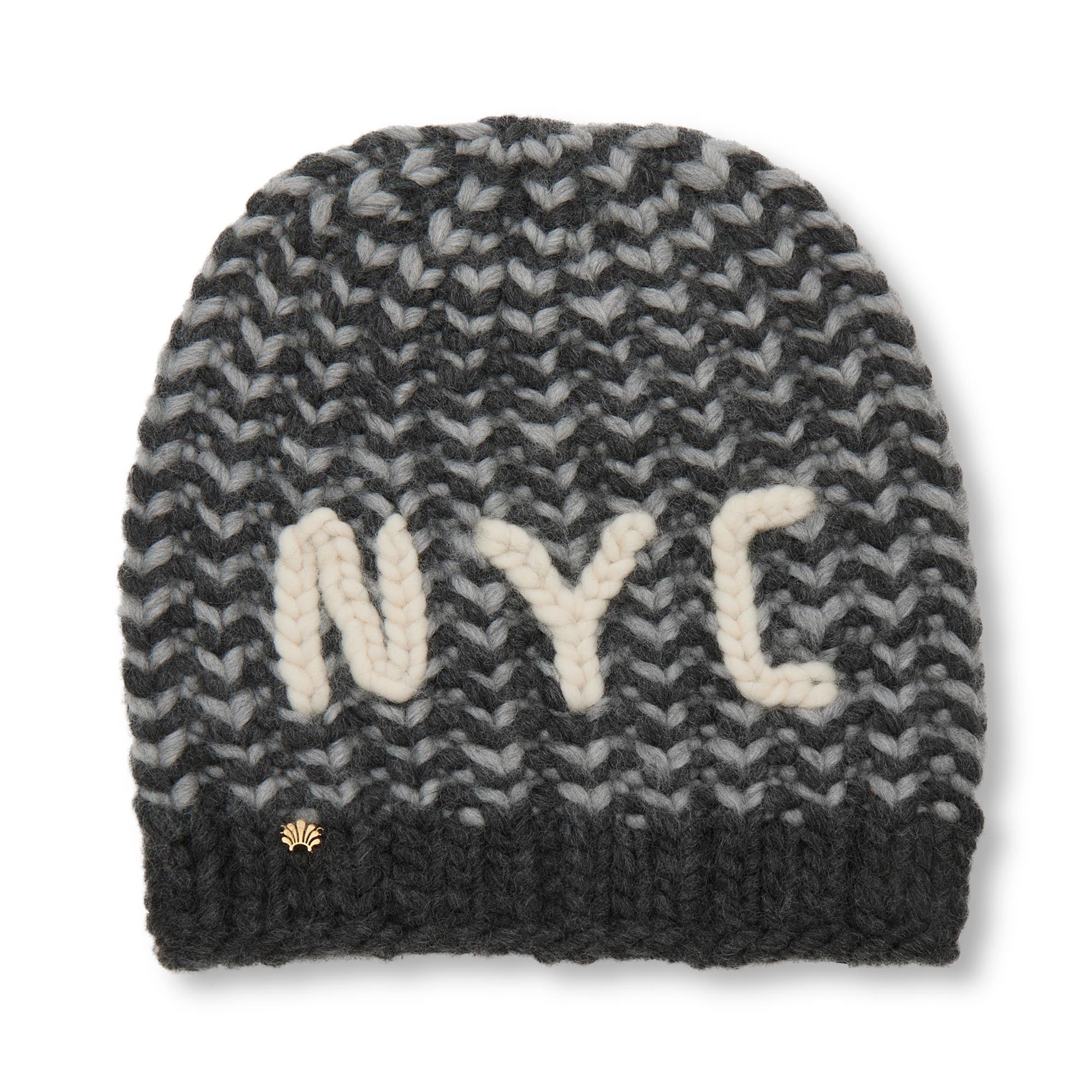 SLATE MELANGE NYC BEANIE