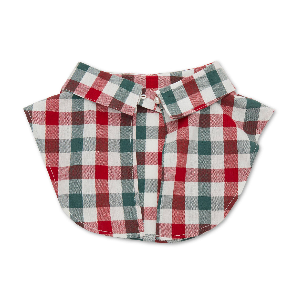 Lele Sadoughi COLLARS CHRISTMAS HOLIDAY GINGHAM COLLAR