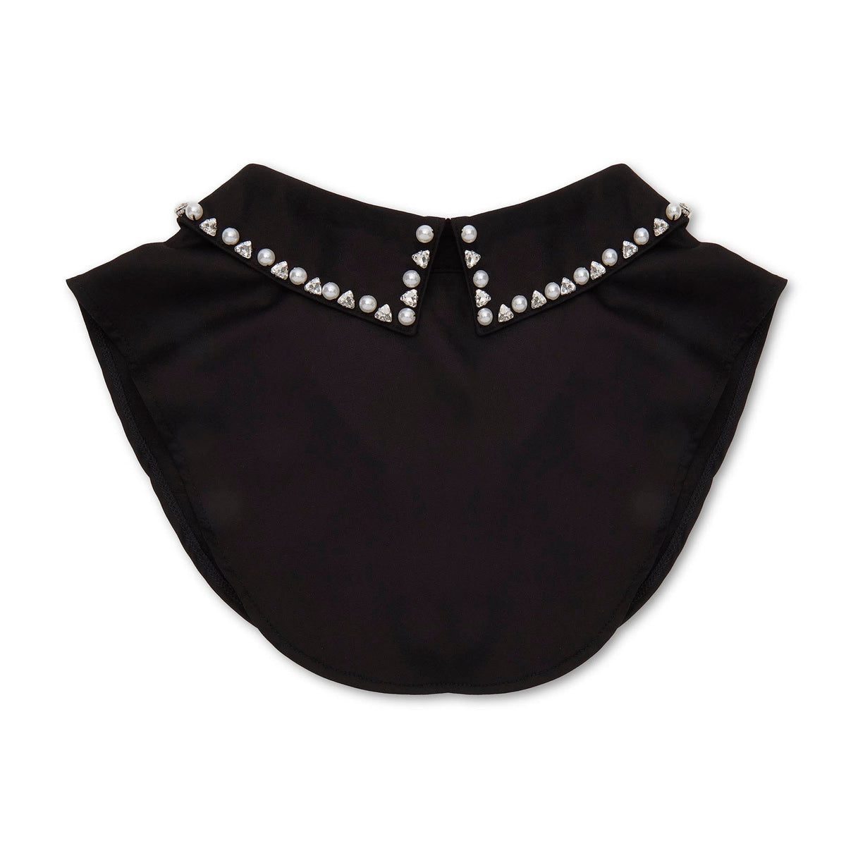 Lele Sadoughi COLLARS ONE SIZE JET GEO CRYSTAL PEARL COLLAR