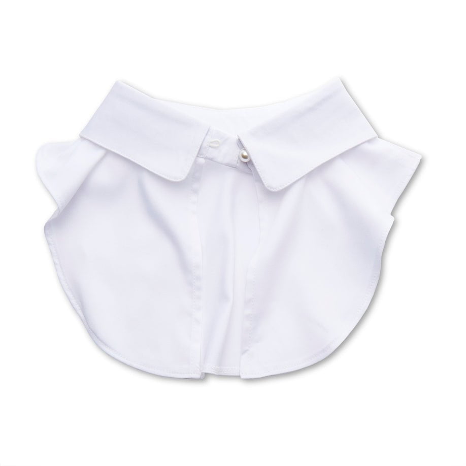 Lele Sadoughi COLLARS ONE SIZE WHITE PEYTON POINTED COLLAR