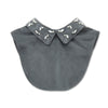 Lele Sadoughi COLLARS SLATE GREY CRYSTAL GRID COLLAR