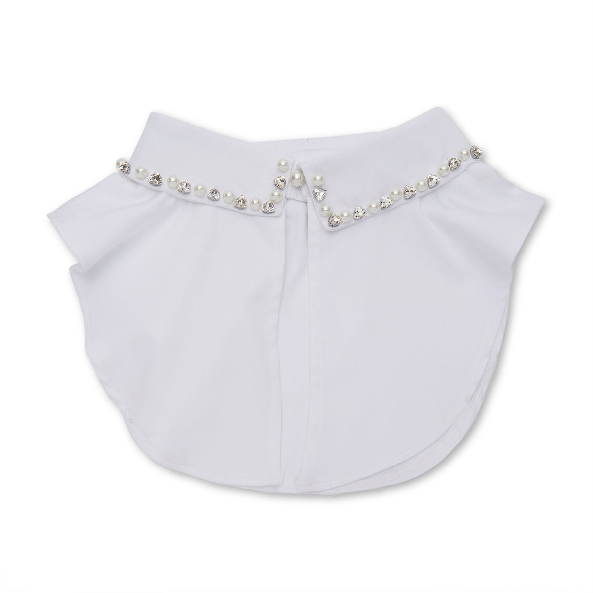 Lele Sadoughi COLLARS SNOW GEO PEARL CRYSTAL COLLAR