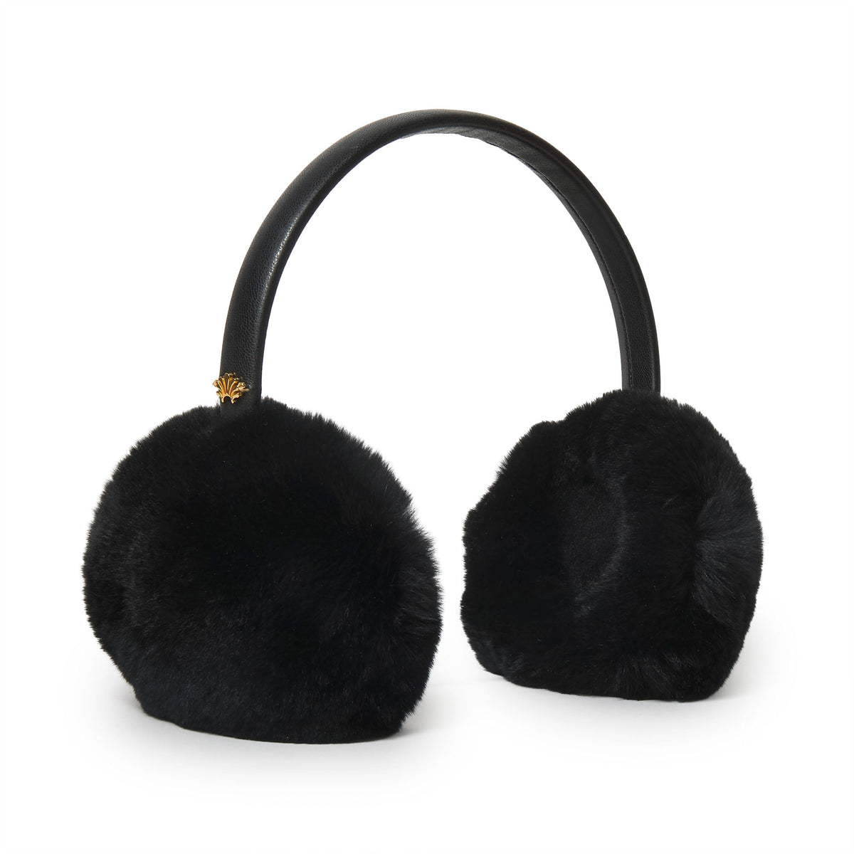 Lele Sadoughi EAR WARMER / MUFF ONE SIZE JET GIGI FAUX FUR EARMUFFS