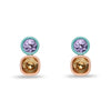 Lele Sadoughi EARRINGS CARNELIAN LAVENDER GEM DUO EARRINGS