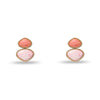 Lele Sadoughi EARRINGS CORAL FLAMINGO DUO DROP EARRINGS