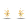 Lele Sadoughi EARRINGS GOLD COBWEB SPARKLE STUD EARRINGS