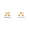 Lele Sadoughi EARRINGS GOLD GEMINI ZODIAC STUD EARRINGS