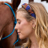 Lele Sadoughi EARRINGS GOLD LINE DANCING STUD EARRINGS