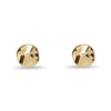 Lele Sadoughi EARRINGS GOLD SOCIALITE BUTTON EARRINGS