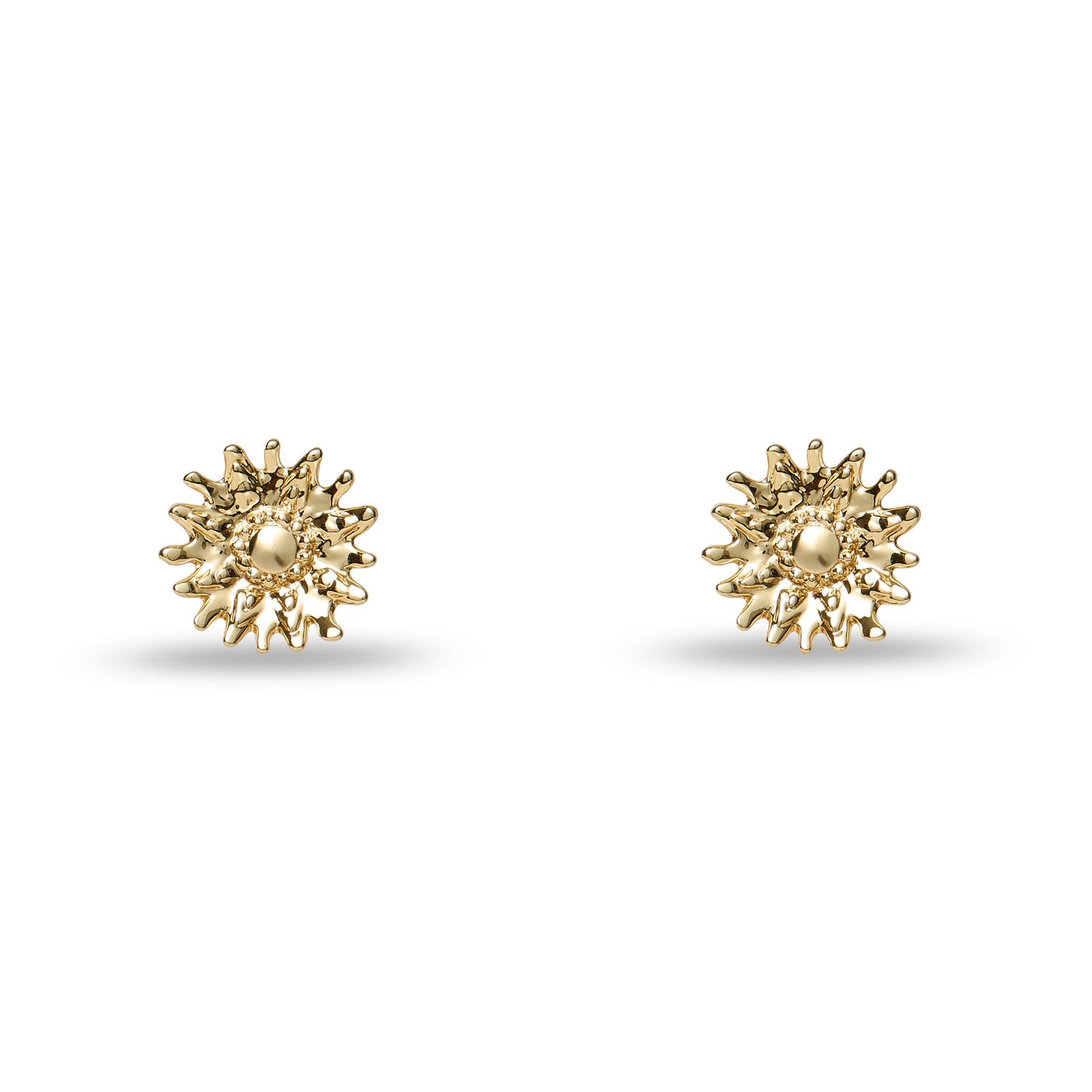 Lele Sadoughi EARRINGS GOLD SOLEIL STUD EARRINGS