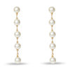 LELE SADOUGHI EARRINGS LELE SADOUGHI X MARILYN MONROE STARLET PEARL LINEAR EARRINGS