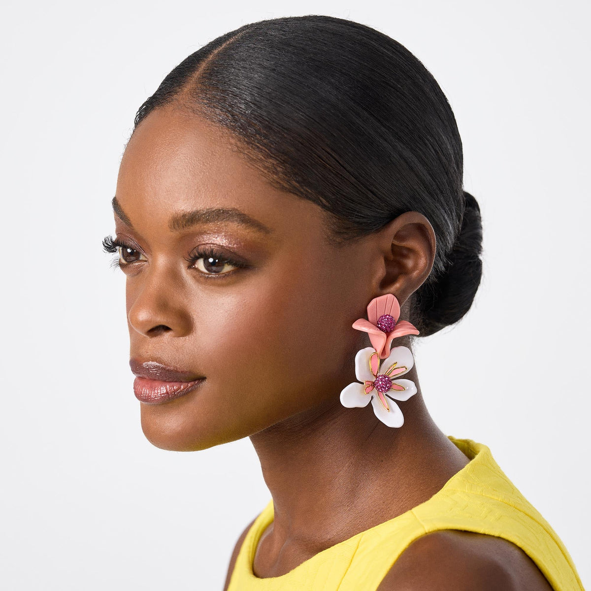 Lele Sadoughi EARRINGS LELE SADOUGHI X TRINA TURK CAP CLEMENTINE BOUQUET PARADIS EARRING