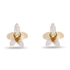 Lele Sadoughi EARRINGS MOP ORCHID EARRINGS