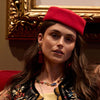 Lele Sadoughi EARRINGS MULTI GEM CALYPSO HARLEQUIN TASSEL EARRING