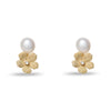 Lele Sadoughi EARRINGS NATURAL FLORAL DOUBLE DROP EARRINGS