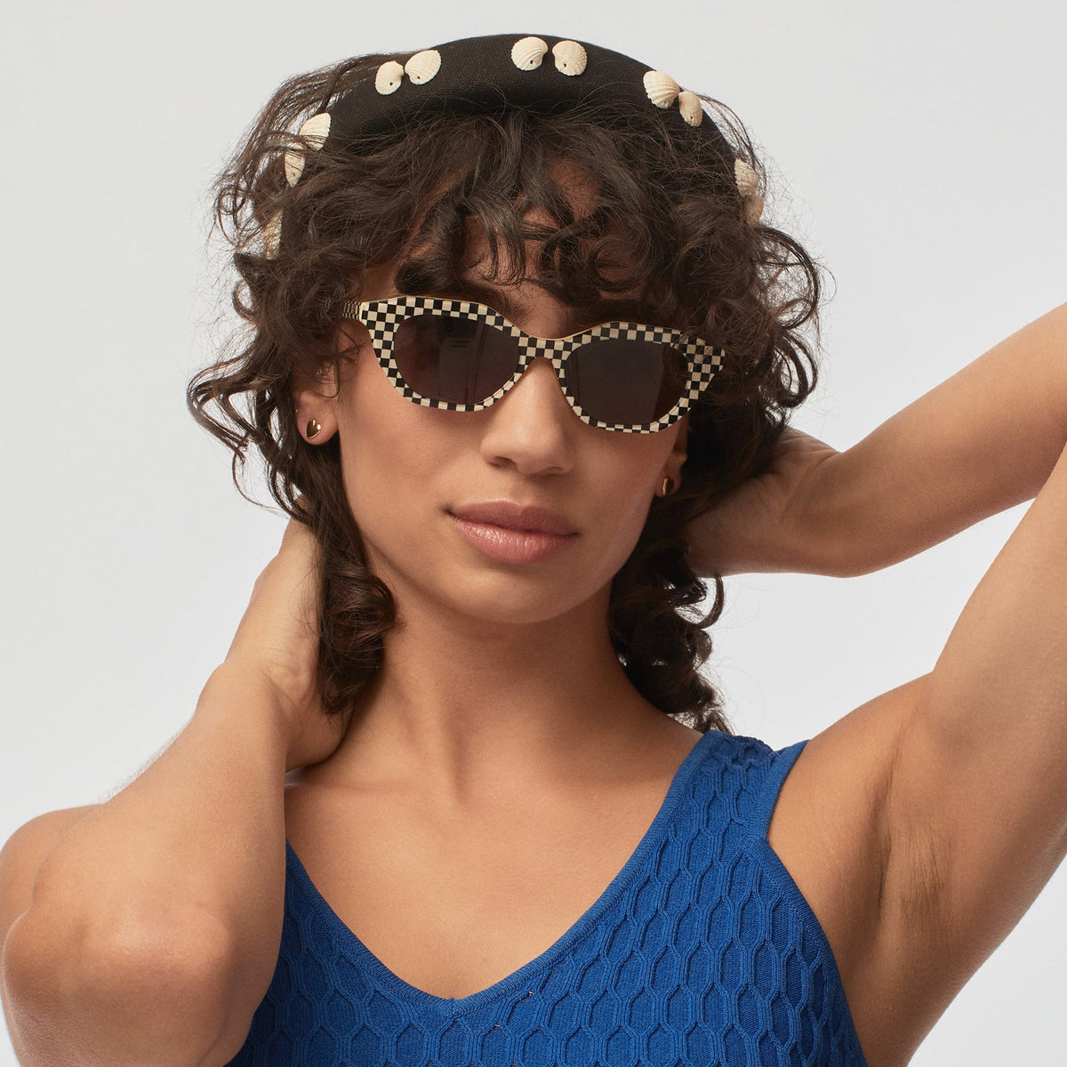 Lele Sadoughi EARRINGS ONE SIZE GOLD MINI HEART STUD EARRINGS