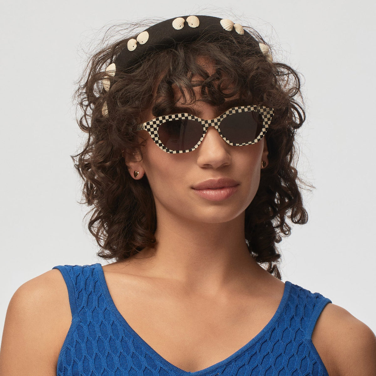 Lele Sadoughi EARRINGS ONE SIZE GOLD MINI HEART STUD EARRINGS