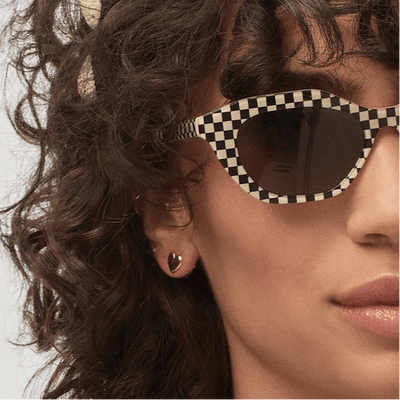 Lele Sadoughi EARRINGS ONE SIZE GOLD MINI HEART STUD EARRINGS