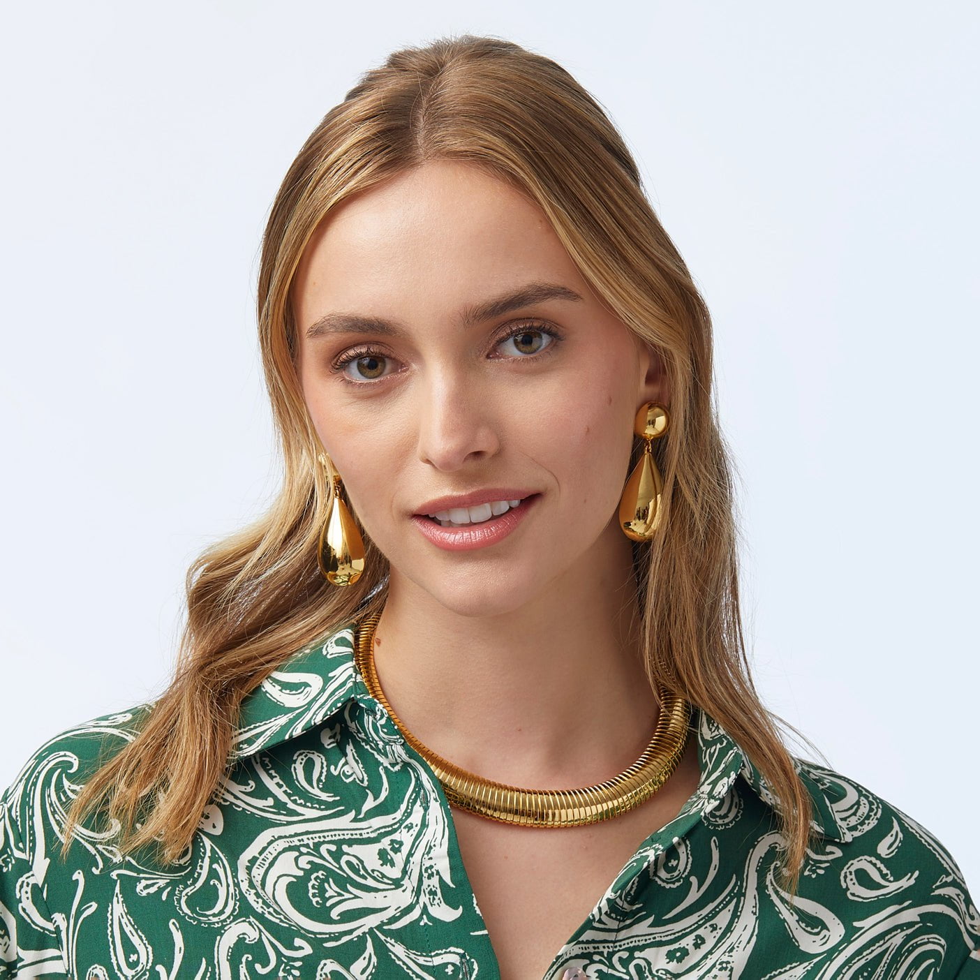 Share more than 129 gold earrings teardrop super hot