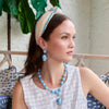 Lele Sadoughi EARRINGS ONE SIZE OCEAN BAROQUE DOUBLE DROP EARRINGS