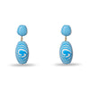 Lele Sadoughi EARRINGS ONE SIZE OCEAN BAROQUE DOUBLE DROP EARRINGS