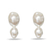 Lele Sadoughi EARRINGS PEARL ESTATE DOUBLE DROP EARRINGS