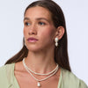Lele Sadoughi EARRINGS PEARL ESTATE DOUBLE DROP EARRINGS