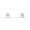 Lele Sadoughi EARRINGS SILVER ALPHA PHI STUD EARRINGS