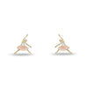 Lele Sadoughi EARRINGS SUGAR PLUM FAIRY BALLERINA STUD EARRINGS