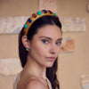 Lele Sadoughi EARRINGS THE MET X LELE TURQUOISE WEDJAT EYE STUD EARRINGS