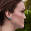Lele Sadoughi EARRINGS TURQUOISE STARFISH STUD EARRINGS