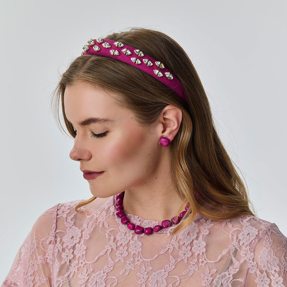 Lele Sadoughi EARRINGS WILDBERRY COLLECTOR BAROQUE STUD EARRINGS