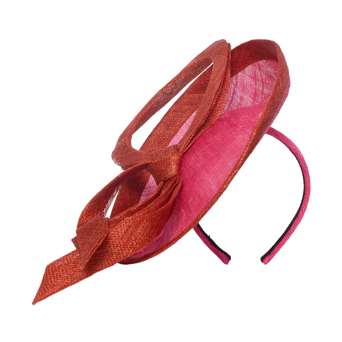 Lele Sadoughi FUCHSIA MARIAN FASCINATOR