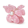 Lele Sadoughi HAIR ACCESSORIES DUSTY ROSE LILY CLAW CLIP