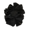 Lele Sadoughi HAIR ACCESSORIES JET RITA FAUX SUEDE CLAW CLIP