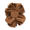 Lele Sadoughi HAIR ACCESSORIES WALNUT RITA FAUX SUEDE CLAW CLIP