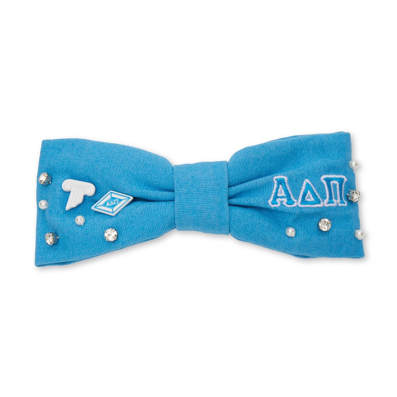 LELE SADOUGHI HAIR AZURE BLUE ALPHA DELTA PI RILEY BOW