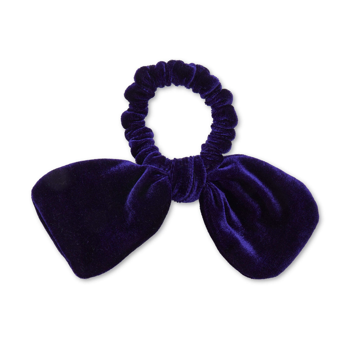 Lele Sadoughi HAIR BALTIMORE RAVENS LELE X NFL PURPLE BOW SCRUNCHIE