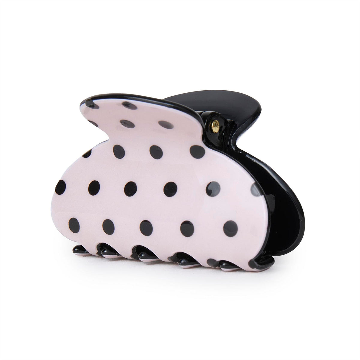Lele Sadoughi HAIR BLUSH MINI POLKA DOT CLIP