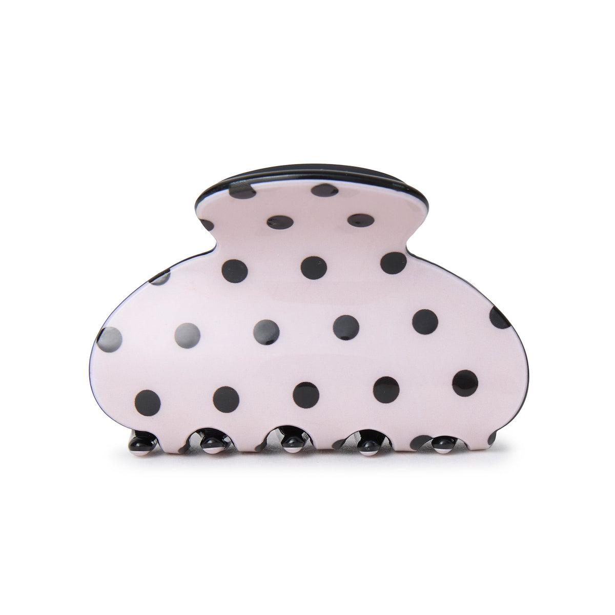 Lele Sadoughi HAIR BLUSH MINI POLKA DOT CLIP