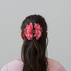 Lele Sadoughi HAIR BLUSH PEONY FLOWER CLAW CLIP