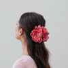 Lele Sadoughi HAIR BLUSH PEONY FLOWER CLAW CLIP